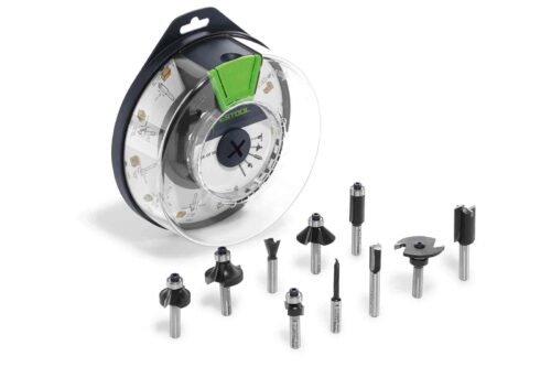 Festool  frezų dėžutė Box-OF HW S8 Mix