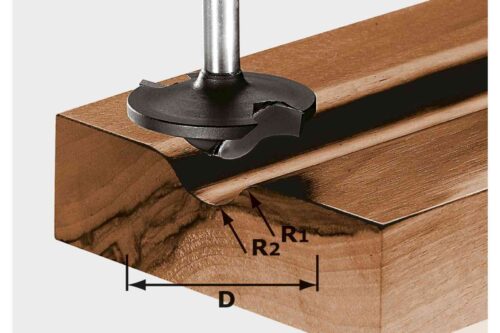 Festool profilinė freza HW S8 D42/13/R6+12