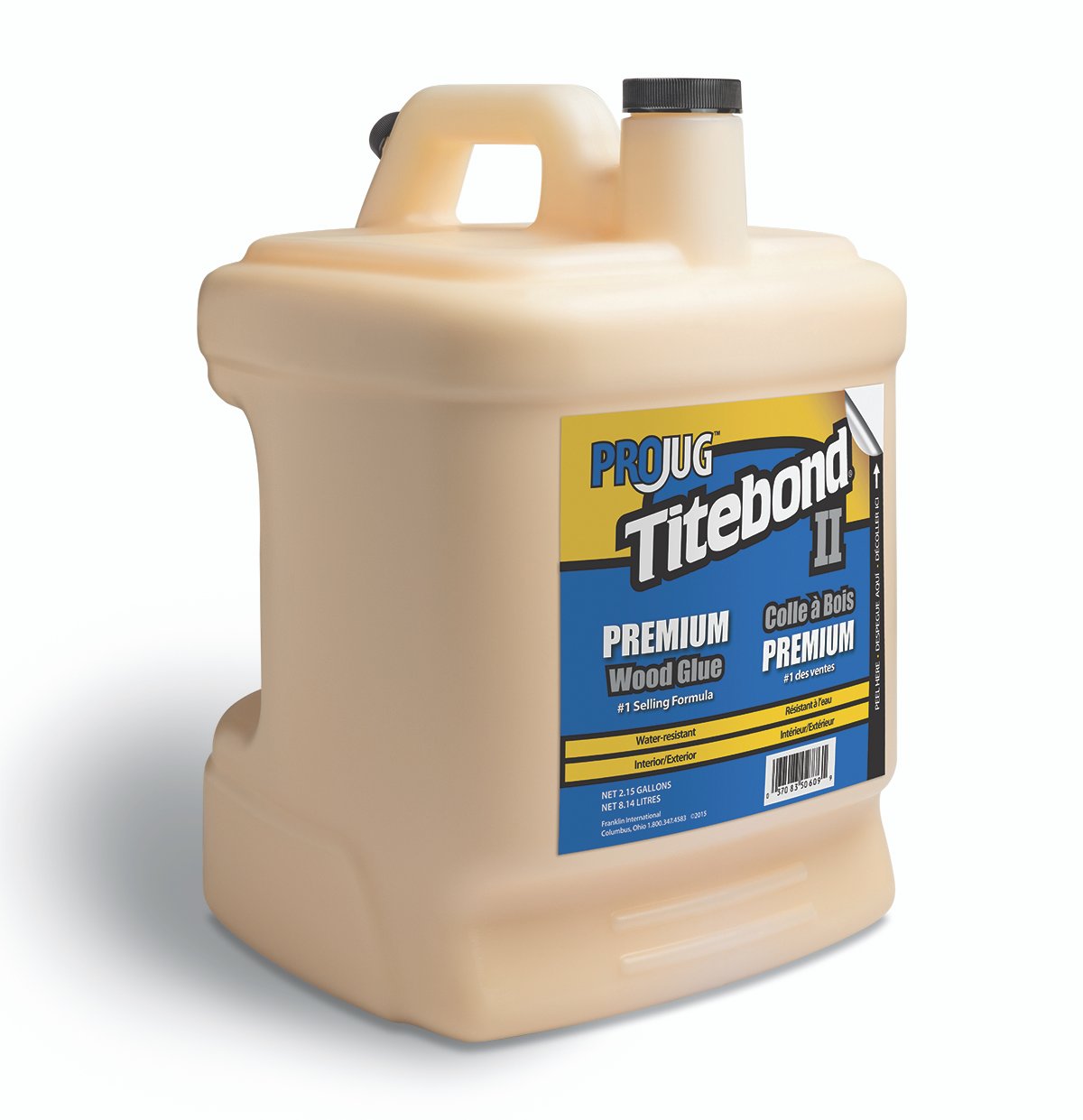 Medienos klijai “Titebond II Premium” 8,14l/9,9kg